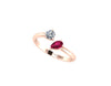 Gemstones Floating Ring