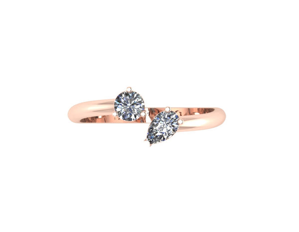 Diamonds Floating Ring