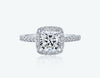 Cushion Diamond Engagement Ring