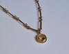 Gold, Sapphire & Diamond Charm Plate