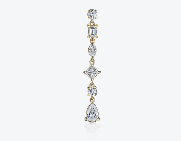 Dancing Diamonds Single Earring