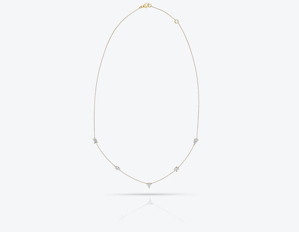 Dancing Diamond Necklace