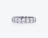 Oval Diamond Eternity Band
