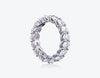 Oval Diamond Eternity Band