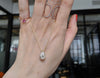 Pear Diamond Necklace