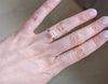 Solitaire Emerald Cut Diamond Ring