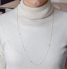 Stones on a Link Necklace