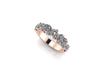 Pear & Round Shape Wedding Band