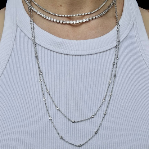 2023 Diamonds On a Link Necklace