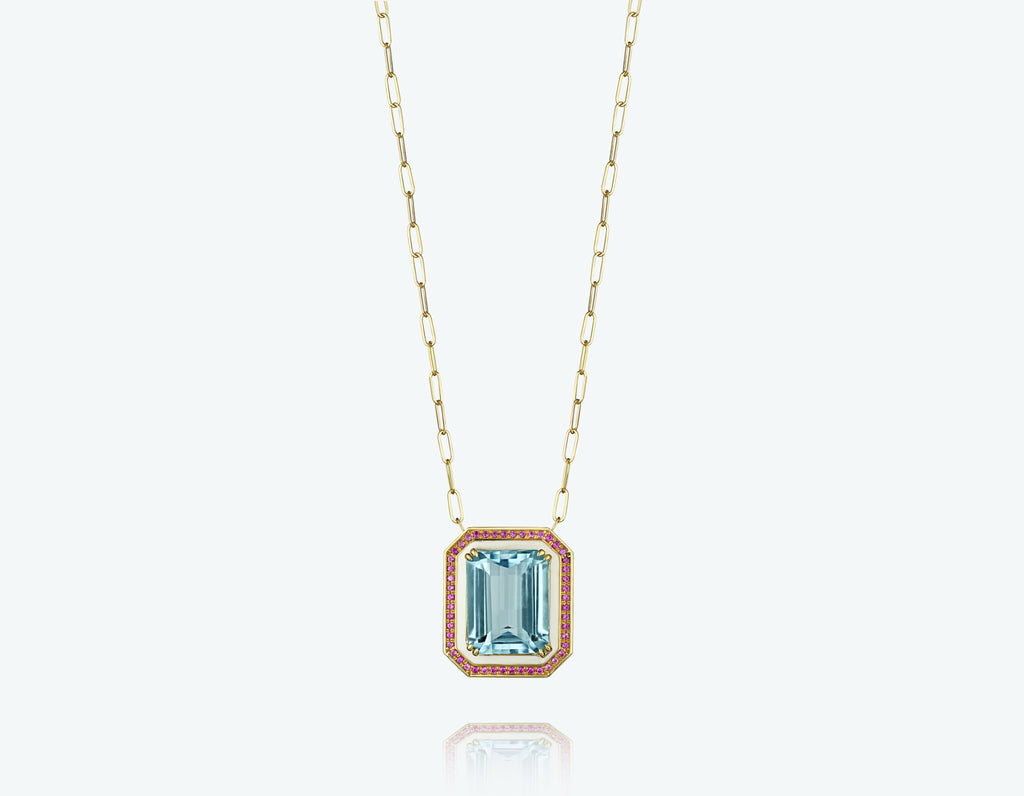 Aquamarine Necklace