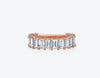 Emerald Cut Diamond Band