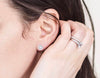 Diamonds Halo Earrings
