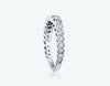 Round Gradient Diamond Wedding Band