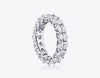 Oval Diamond Eternity Band