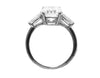 Emerald Cut MOJ Signature Ring