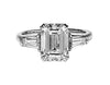 Emerald Cut MOJ Signature Ring