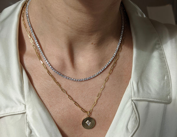 Diamond Necklace, 7 cts