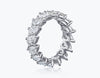 Pear Wedding Eternity Band