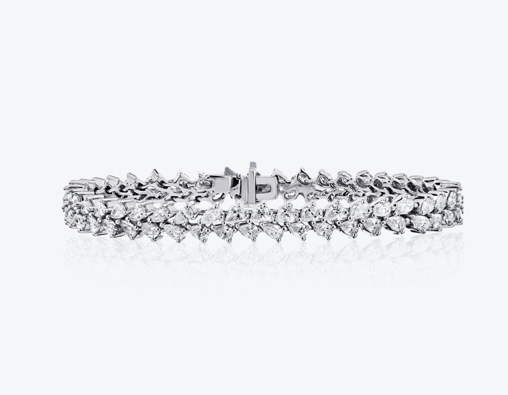 Pear Diamond Bracelet