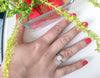 Twist Engagement Ring with brilliants
