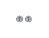 Diamonds Halo Earrings